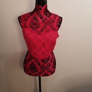 Dance & Marvel Zippered Crop top